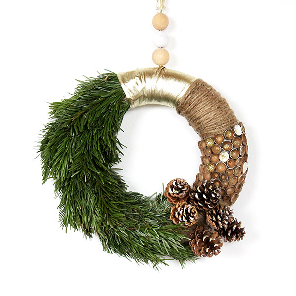 DIY natural Christmas wreath DIY natural Christmas wreath