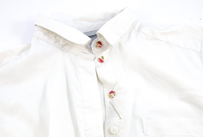 Sew your own resin buttons Coudre ses propres boutons en résine