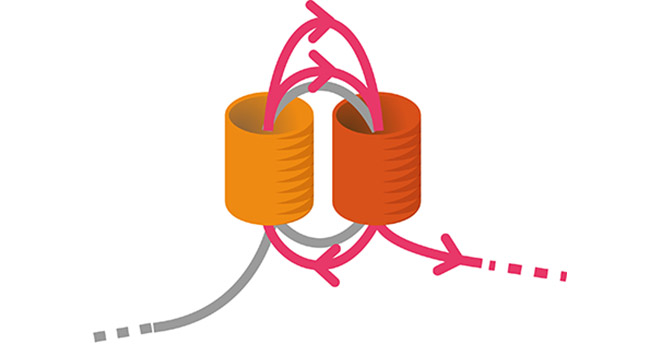 Earrings woven lozenge beads Miyuki brick stitch step 2 Boucles d'oreilles tissées losange en perles Miyuki brick stitch étape 2