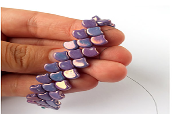 step 3 imitation snake skin bracelet