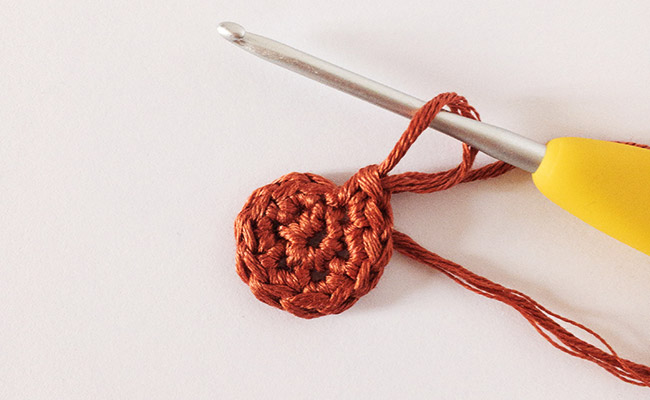 step 1 - crochet cookies