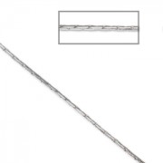 Stainless steel / Paloma mesh chain 0.9 mm x1m