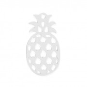 925 Sterling silver Pineappel charm 15 mm x1
