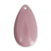Metal epoxy resin sequins drop shape 21x11.5 mm Pink x 8