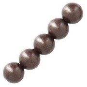 Round beads 3 mm Copper Tone x50
