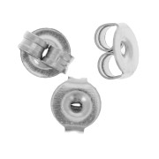 Stainless steel earnuts for earstud x10