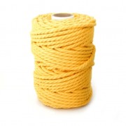 Cord for macrame 5 mm Yellow x50mg