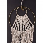 Bare metal circle for Dreamcatcher Suspension and Lamps 10 cm Matt gray x1