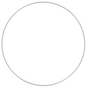 Bare metal circle for Dreamcatcher Suspension and Lamps 25 cm Matte gray x1