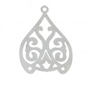 Stainless steel light pendant 34 mm x1
