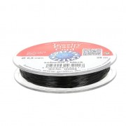 0.5 mm Stretch Magic Elastic Cord - Black x25m