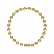 Gold-Filled fine ball chain ring 1.5 mm - Size 48-49 x1