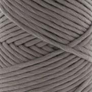 Cotton Supreme 3XL combed cord for macrame - Grey x 75m