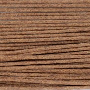 Brown - Waxed cotton 1 mm Brown x4.95 m Waxed cotton 1 mm Brown x4.95 m