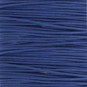 Navy blue - Cotton waxed cord 1mm Marine x5m Cotton waxed cord 1mm Marine x5m
