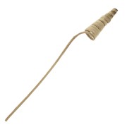 Natural Cane Cone - Dried flower for DIY creations x1 stalk
