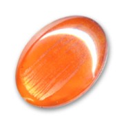 Cabochon 25x18mm Sun/Gold x1