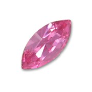 PureCrystal Navette 10x5mm Rose