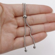 Adjustable strap for Venetian mesh spacer - Stainless steel 304 x21.5 cm