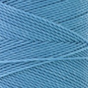 Linhasita waxed thread spool for micro macramé 1 mm - Sky Blue (721) x168m