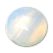 Bead Moonstone (imitation) Flat disc with facets 12mm x1