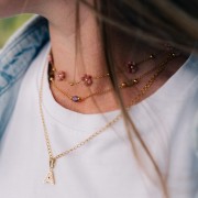 4x0.4mm Stainless steel 316L open Jump rings - Gold Tone x10