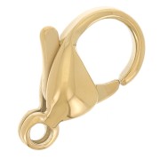 Lobster Clasp 12 mm - Stainless steel 304L Gold x1