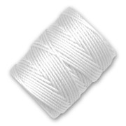 C-Lon Tex 400 Bead Cord 0,90mm White x 35 m