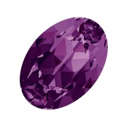 6x4mm PureCrystal 4120 Oval Fancy Stone - Amethyst x1