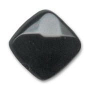 Bead Black Onyx Square with facets 10mm x1