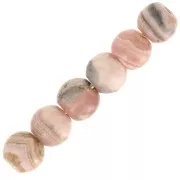 4mm Gemstone round beads Rhodochrosite x20
