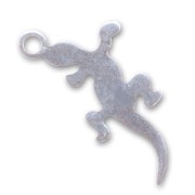 925 Silver Charm lizard 20mm x1