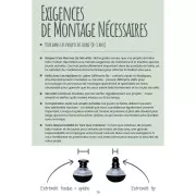 4mm Plastic safety eyes for toys and amigurumi - Black x20 pairs