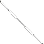 4mm Stainless Steel 316L Long Rectangle Mesh Chain x50cmcm