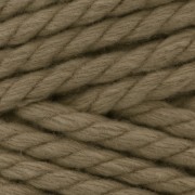 9mm Recycled polyester cord reel for outdoor macramé - Natural x40m