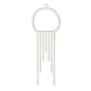 56x20mm Stainless steel Design pendant x1