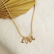 10mm alphabet letter Charm - italic font - X - 3 microns Gold Plated x1