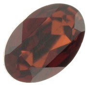 6x4mm PureCrystal 4120 Oval Fancy Stone - Smoked Amber x1