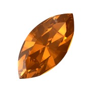 10x5mm PureCrystal Navette 4228 - Light Amber x1