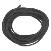 Black - Cotton waxed cord 1,5mm Black x5m Cotton waxed cord 1,5mm Black x5m