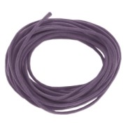 - Cotton waxed cord 1,5mm eggplant x5m Cotton waxed cord 1,5mm eggplant x5m