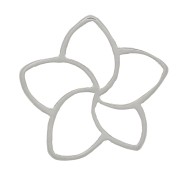 8mm 925 Sterling Silver Cherry Blossom Insert x1