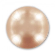 PureCrystal 5817 Cabochon 8mm Rose Gold Pearl x1