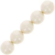 Pearly beads 12mm Cream x15