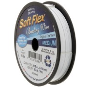 0.48mm 49 strands wire - Soft Flex Medium - White x9m