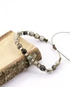 1mm Linhasita waxed thread spool for micro macramé - Cacao (667) x168m