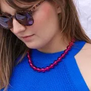 1mm Linhasita waxed thread spool for micro macramé - Cacao (667) x168m