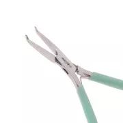 13cm Long-nosed bent-nose pliers with spring By Perles & Co - Mint x1