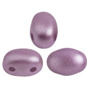 7x5mm Glass beads Samos® by Puca® - Pastel Lila x10g
