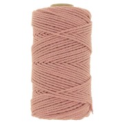 2mm Macramé cotton cord spool - Blush x100m